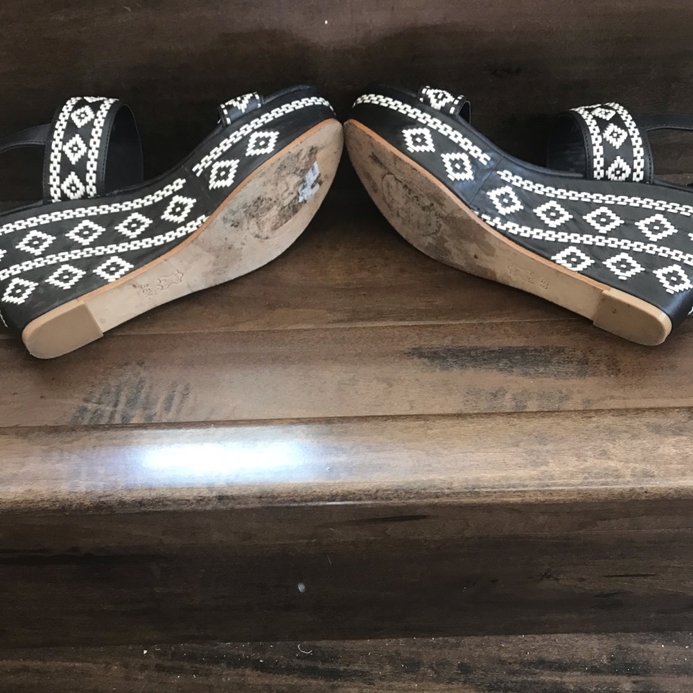 Tory Burch Wedge Sandals - Picture 4 of 6